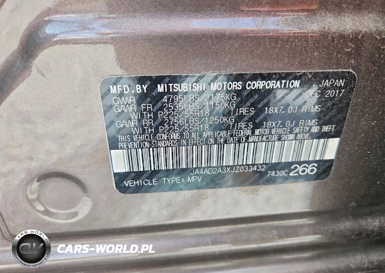 2018 Mitsubishi Outlander Es VIN:JA4AD2A3XJZ033432 - 13