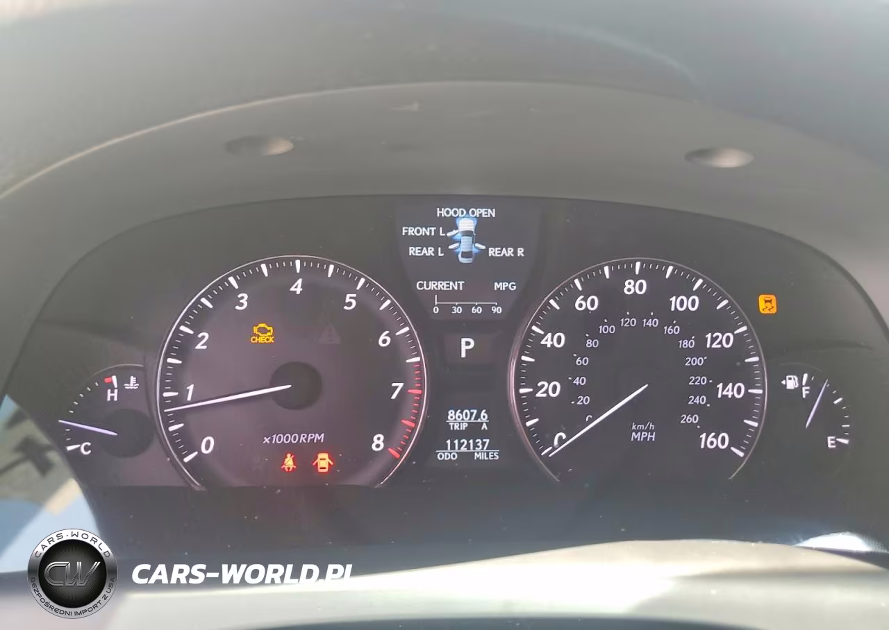 2011 Lexus Ls 460 VIN:JTHCL5EF3B5009889 - 9