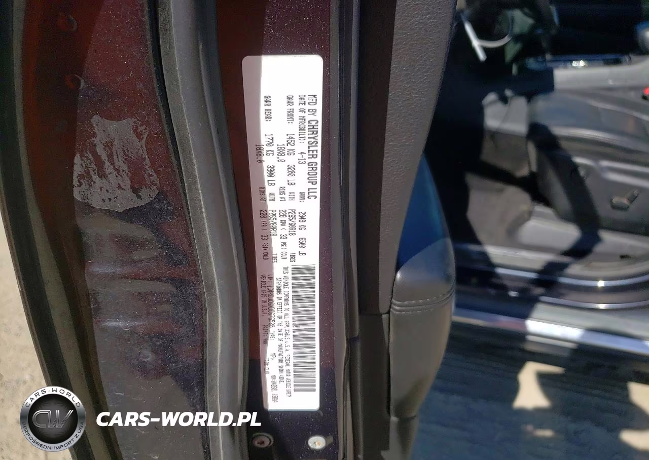 2013 Dodge Durango Crew VIN:1C4RDJDGXDC676520 - 13