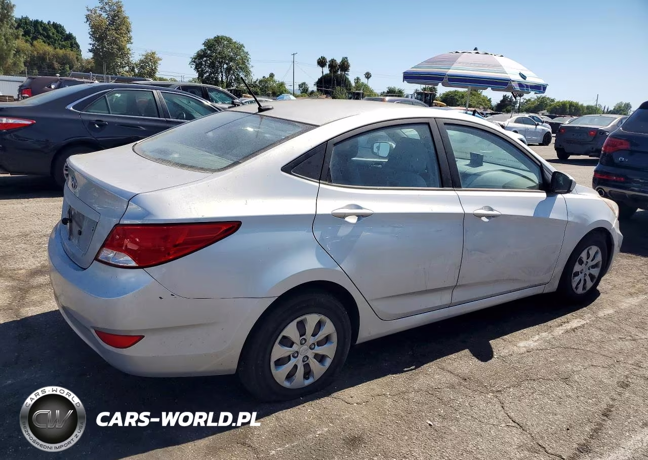 2016 Hyundai Accent Gs VIN:KMHCT4AE4GU999338 - 3