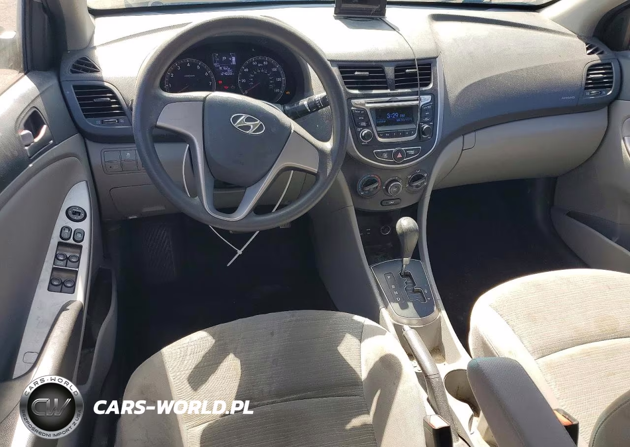 2016 Hyundai Accent Gs VIN:KMHCT4AE4GU999338 - 8