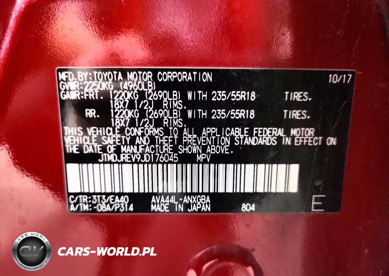 2018 Toyota Rav4 Hv Limited VIN:JTMDJREV9JD176045 - 13