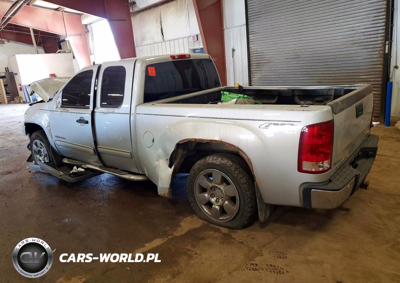 2010 GMC Sierra K1500 Sle VIN:1GTSKVE30AZ274346 - 2