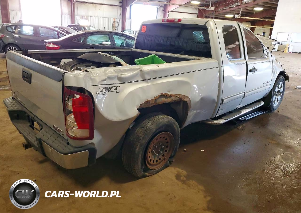 2010 GMC Sierra K1500 Sle VIN:1GTSKVE30AZ274346 - 3