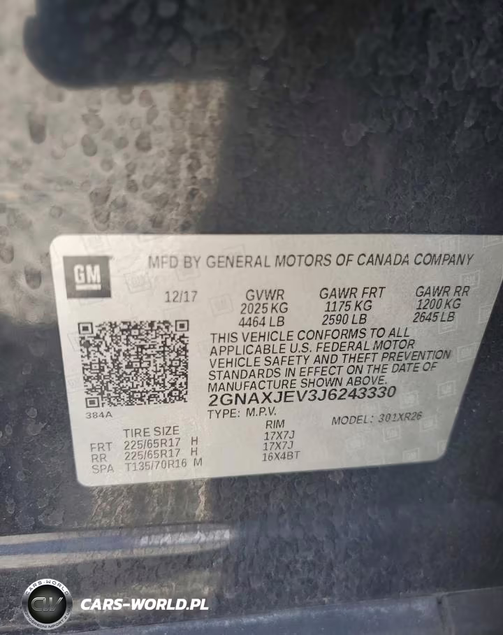 2018 Chevrolet Equinox Lt VIN:2GNAXJEV3J6243330 - 13