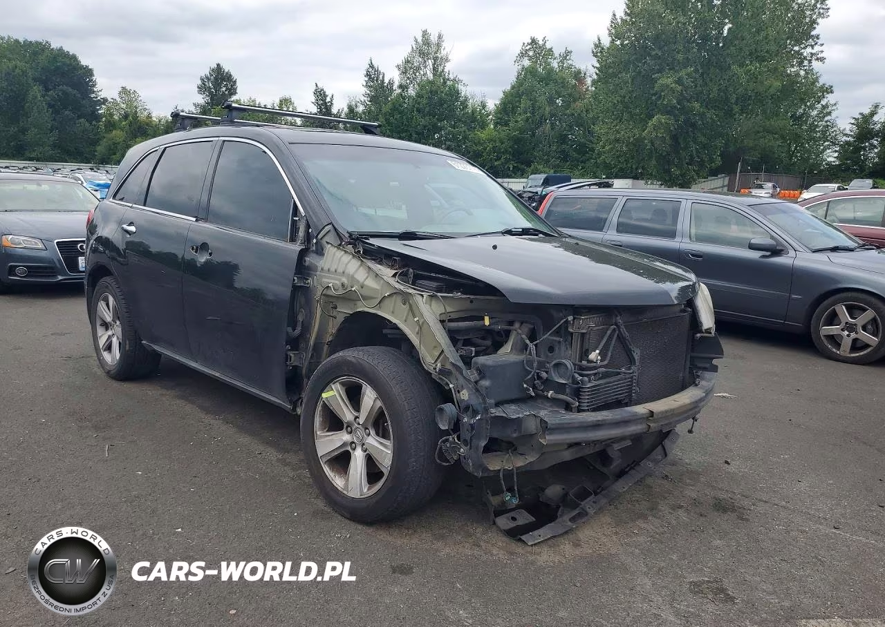 2010 Acura Mdx VIN:2HNYD2H27AH525573 - 4