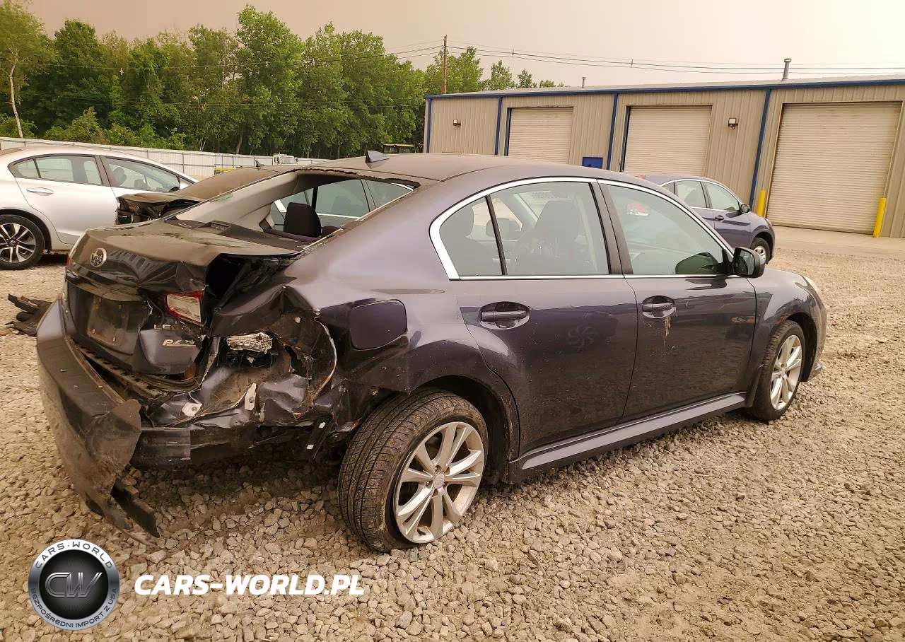 2014 Subaru Legacy 2.5I Premium VIN:4S3BMBF6XE3016488 - 3
