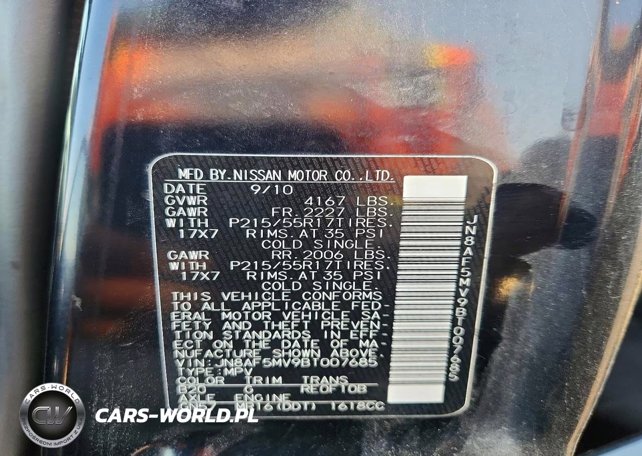 2011 Nissan Juke S-Sv-Sl VIN:JN8AF5MV9BT007685 - 13