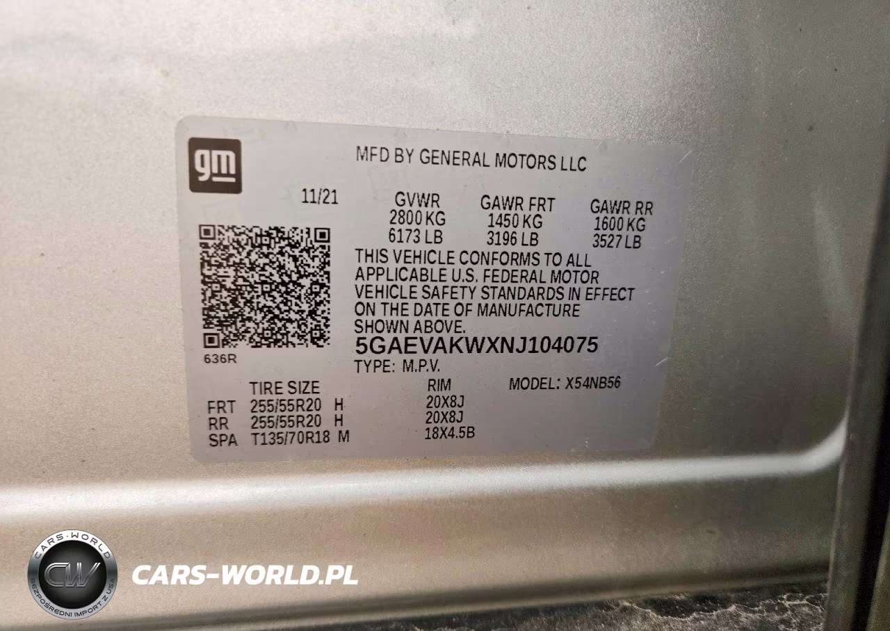 2022 Buick Enclave Essence VIN:5GAEVAKWXNJ104075 - 14