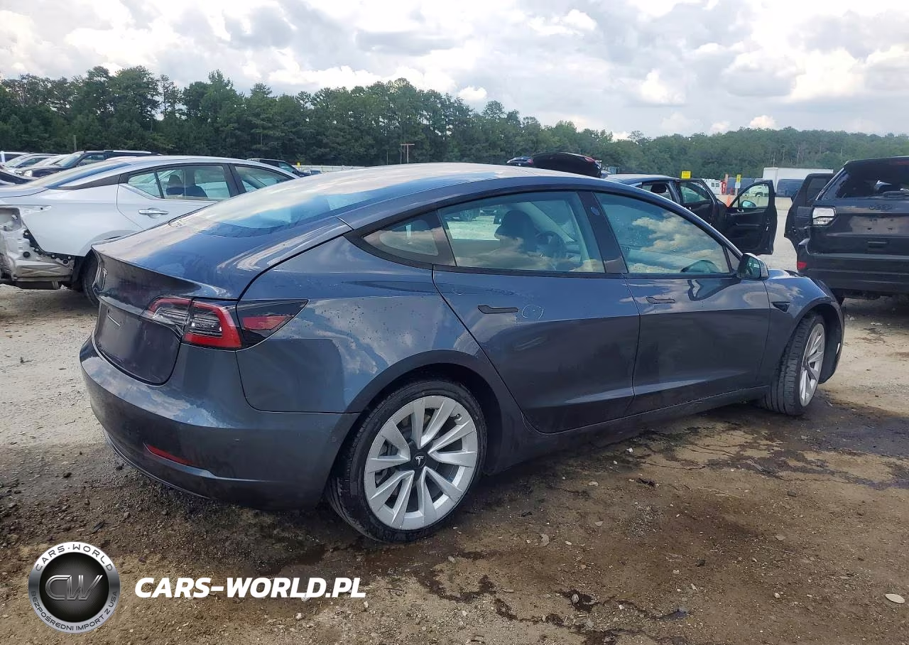 2022 Tesla Model 3 VIN:5YJ3E1EA5NF291075 - 3