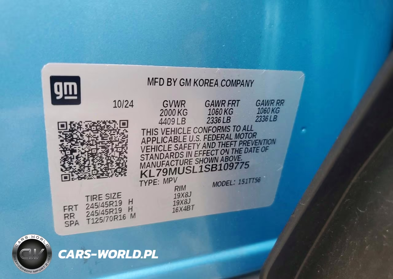 2025 Chevrolet Trailblazer Rs VIN:KL79MUSL1SB109775 - 13