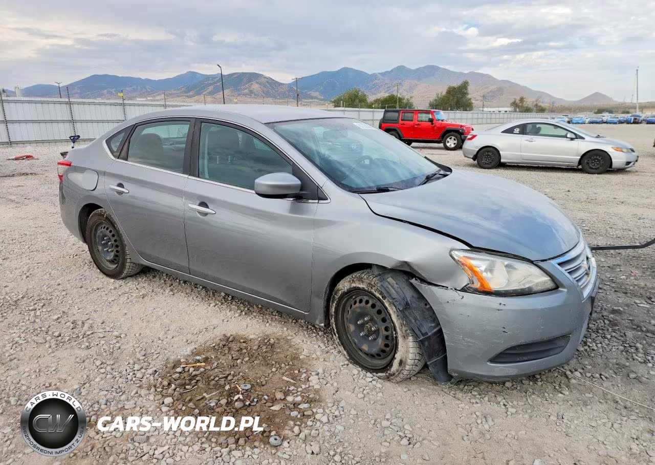 2013 Nissan Sentra S VIN:3N1AB7APXDL643857 - 4