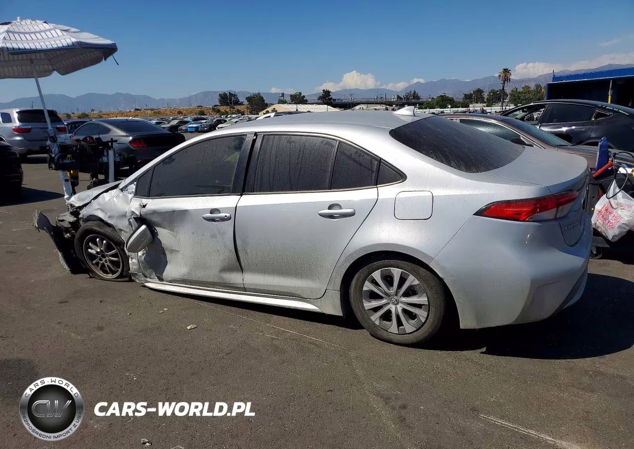 2022 Toyota Corolla Le VIN:JTDEAMDE0N3010887 - 2