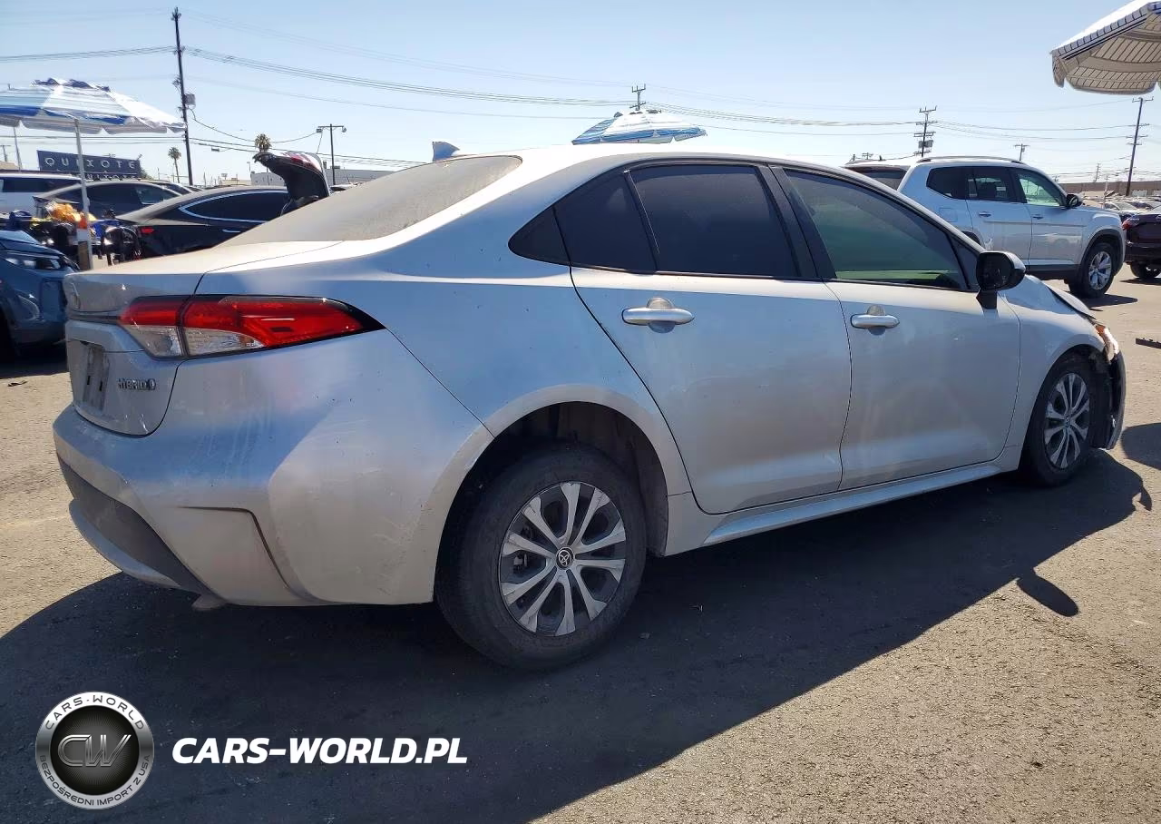 2022 Toyota Corolla Le VIN:JTDEAMDE0N3010887 - 3
