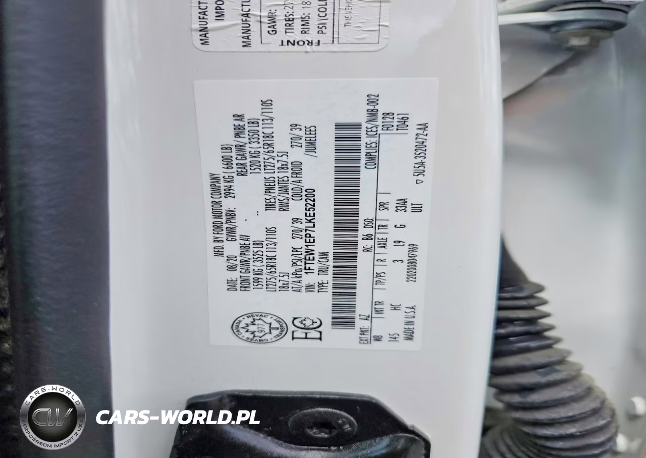 2020 Ford F150 Supercrew VIN:1FTEW1EP7LKE52200 - 12