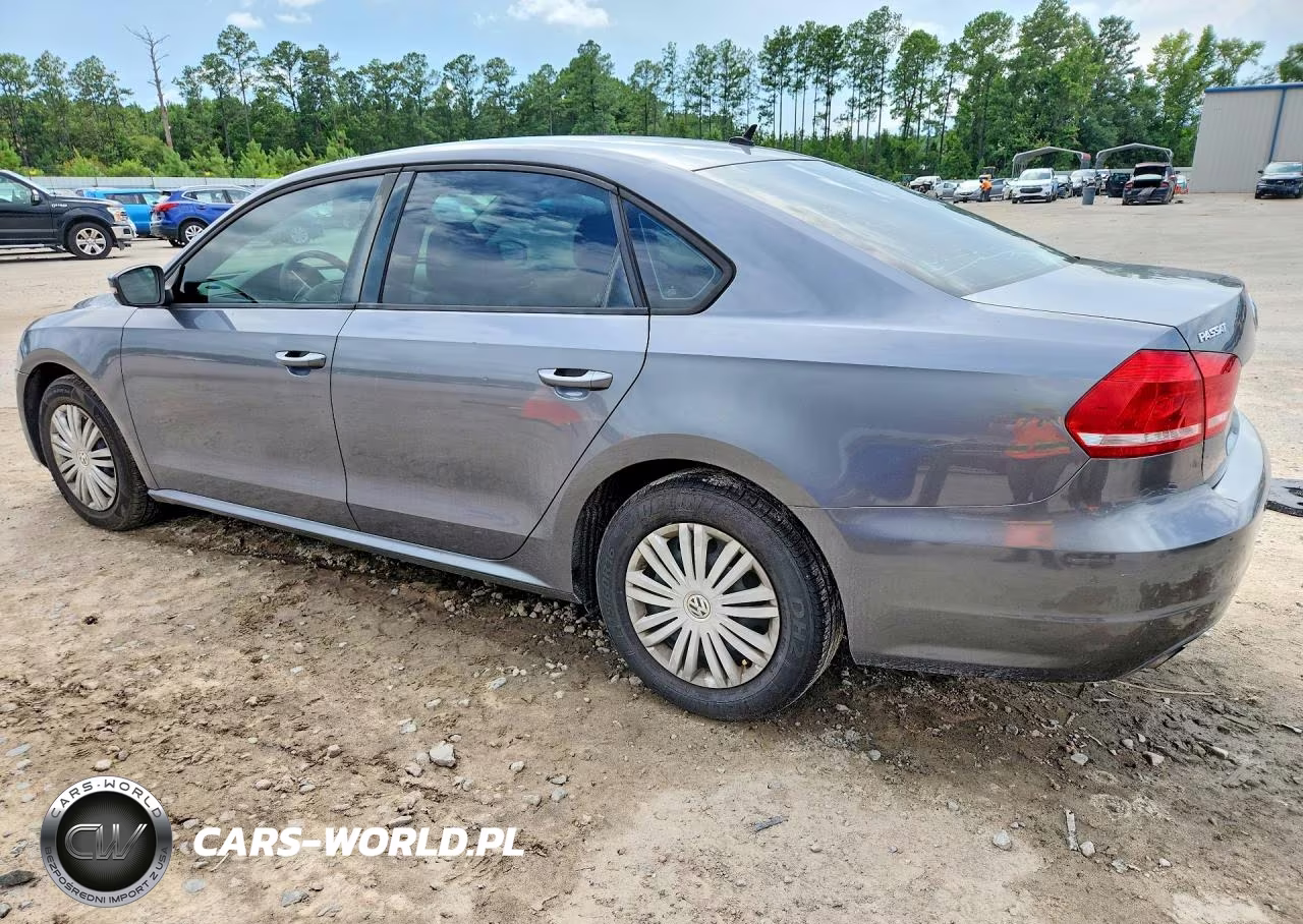 2014 Volkswagen Passat S VIN:1VWAT7A35EC052840 - 2