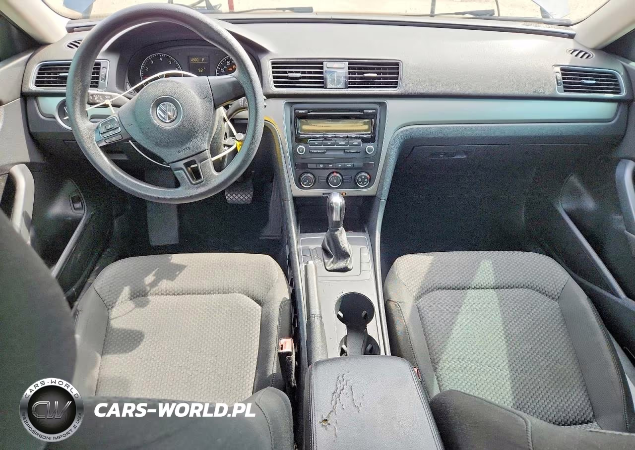 2014 Volkswagen Passat S VIN:1VWAT7A35EC052840 - 8