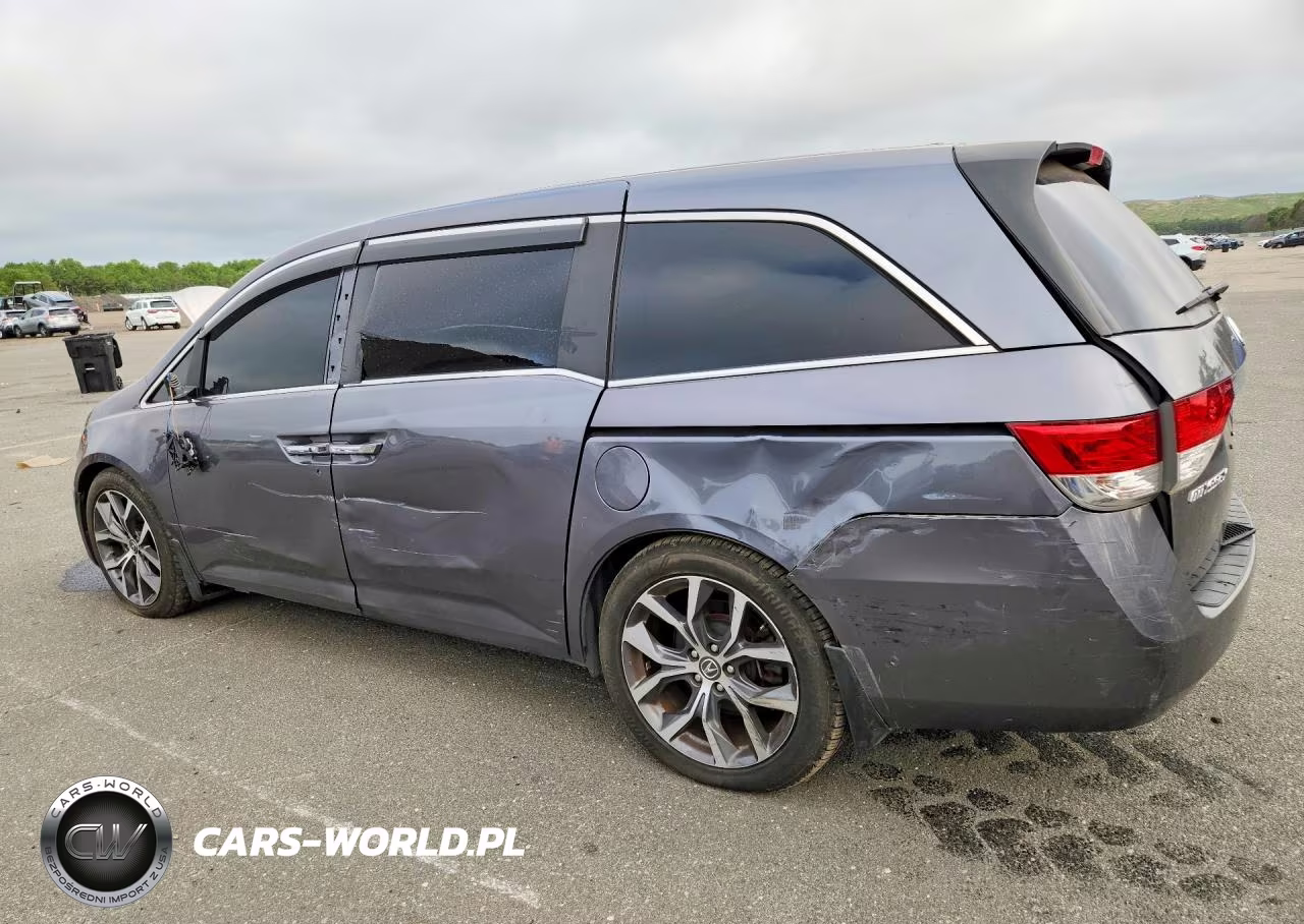 2014 Honda Odyssey Exl VIN:5FNRL5H68EB073596 - 2