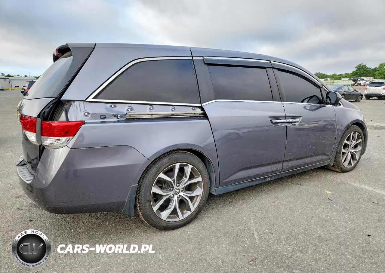 2014 Honda Odyssey Exl VIN:5FNRL5H68EB073596 - 3