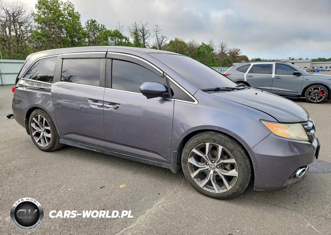 2014 Honda Odyssey Exl VIN:5FNRL5H68EB073596 - 4