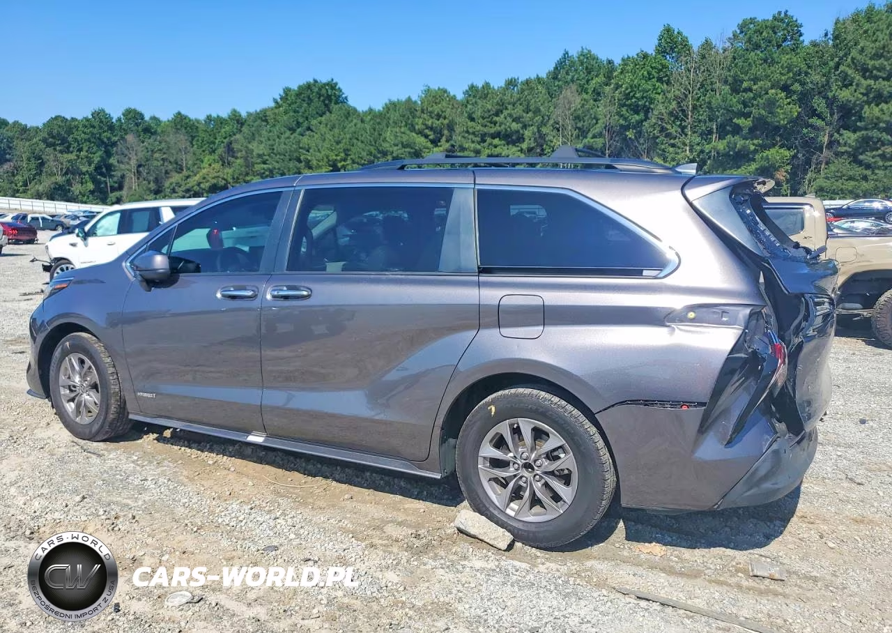 2021 Toyota Sienna Xle VIN:5TDJRKEC8MS046137 - 2