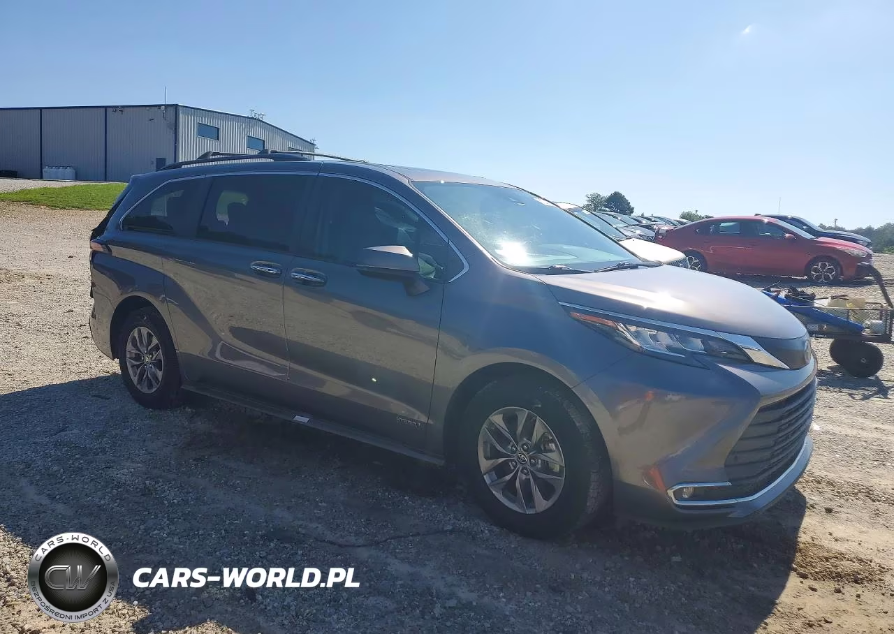 2021 Toyota Sienna Xle VIN:5TDJRKEC8MS046137 - 4