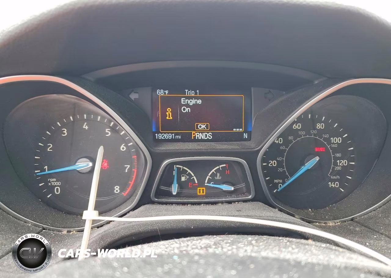 2016 Ford Focus Titanium VIN:1FADP3N21GL301769 - 9
