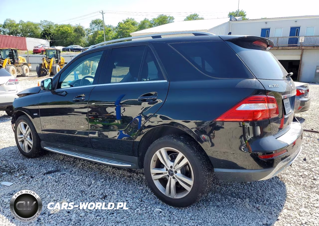 2012 Mercedes-Benz Ml 350 Bluetec VIN:4JGDA2EB7CA030756 - 2