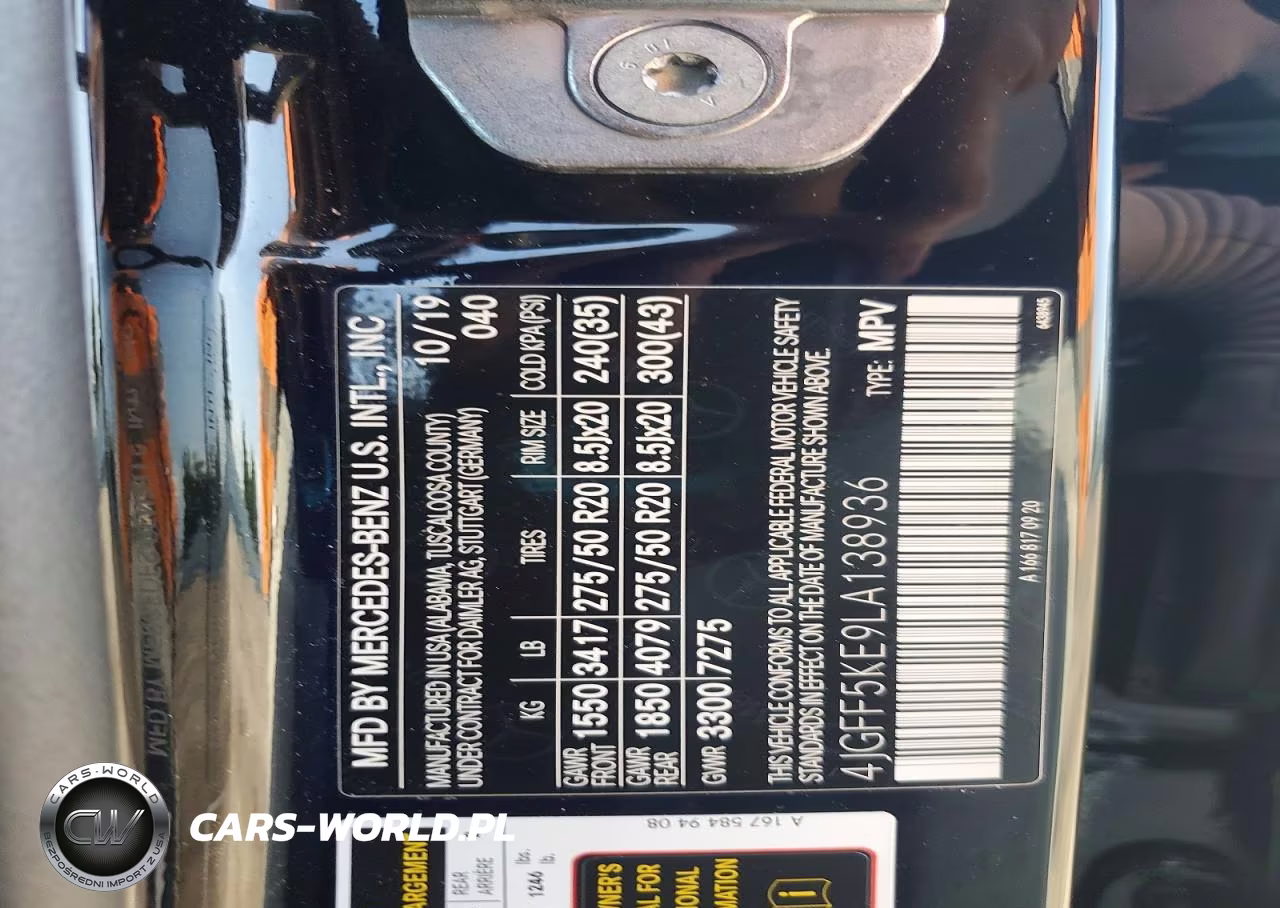 2020 Mercedes-Benz Gls 450 4Matic VIN:4JGFF5KE9LA138936 - 13