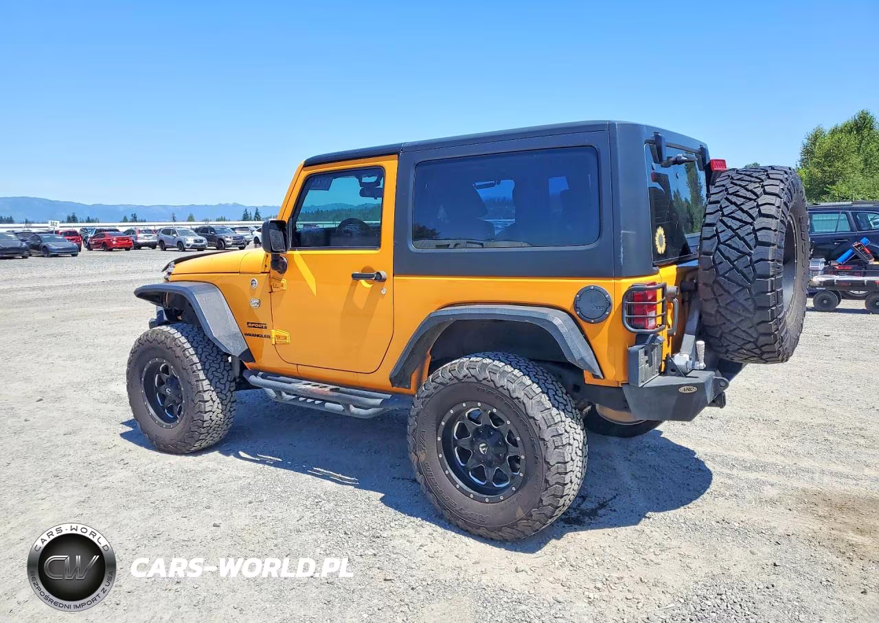 2012 Jeep Wrangler Sport VIN:1C4GJWAG6CL213998 - 2