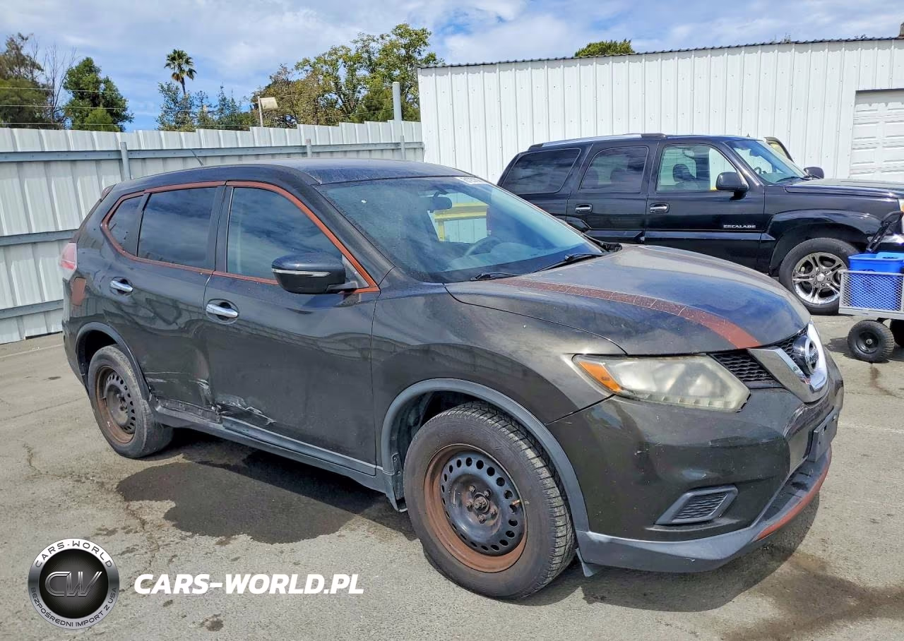 2014 Nissan Rogue S VIN:5N1AT2MT0EC803016 - 4