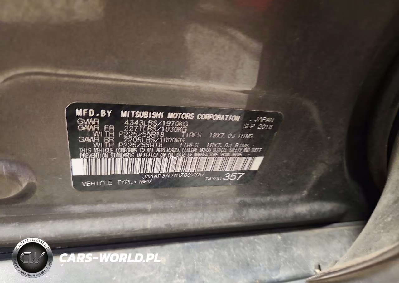 2017 Mitsubishi Outlander Sport Es VIN:JA4AP3AU7HZ007337 - 14