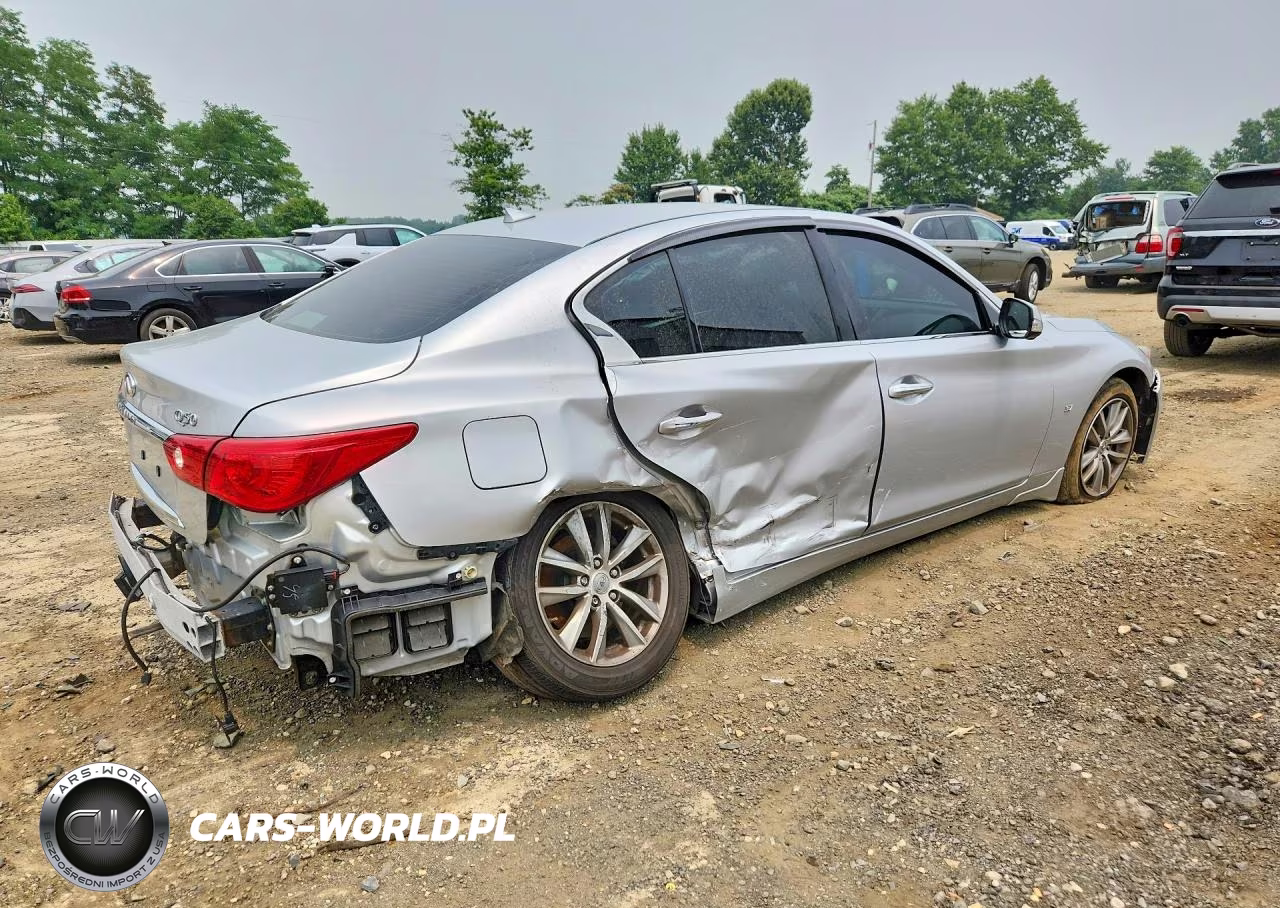 2014 Infiniti Q50 Premium VIN:JN1BV7AR1EM695253 - 3