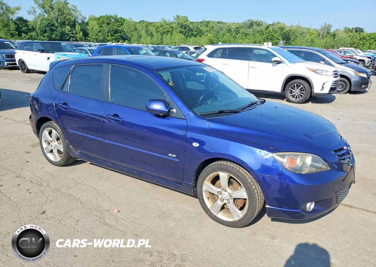 2005 Mazda 3 Hatchback VIN:JM1BK343251306949 - 4