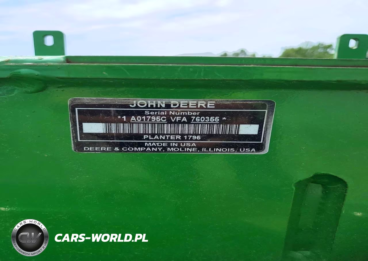 2015 John Deere 1795 VIN:1A01795CVFA760355 - 10