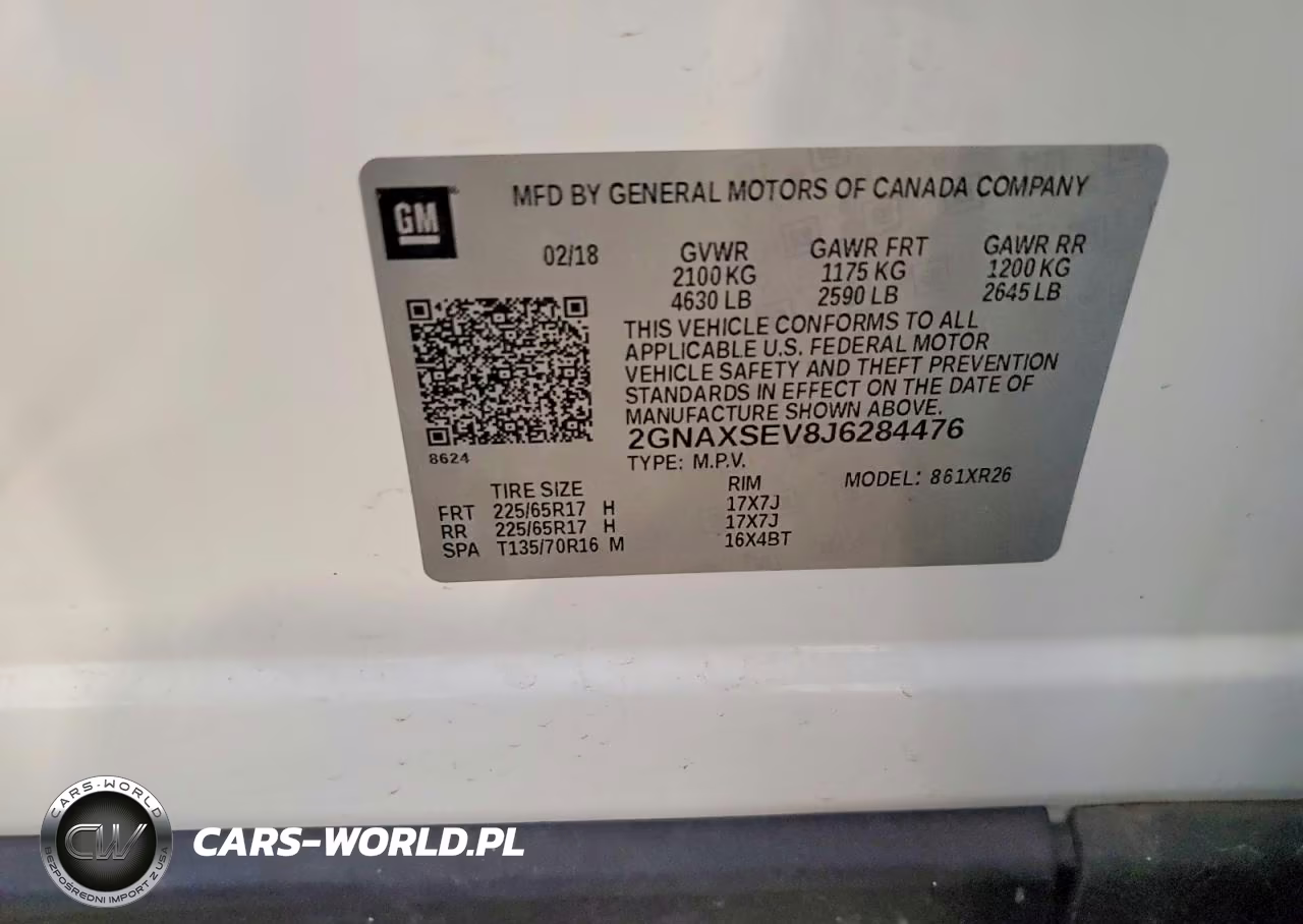 2018 Chevrolet Equinox Lt VIN:2GNAXSEV8J6284476 - 13