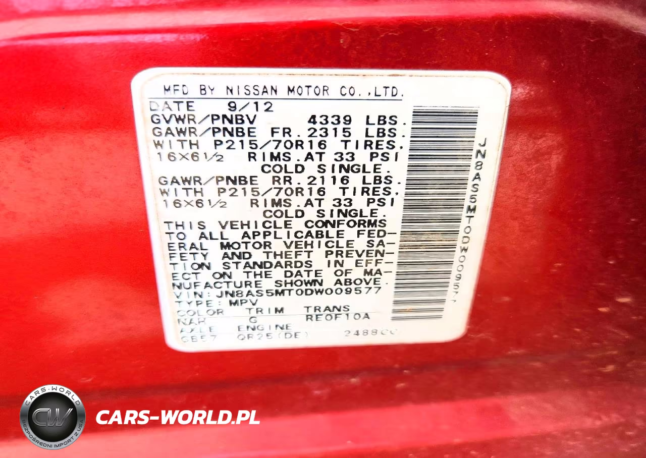 2013 Nissan Rogue S VIN:JN8AS5MT0DW009577 - 13