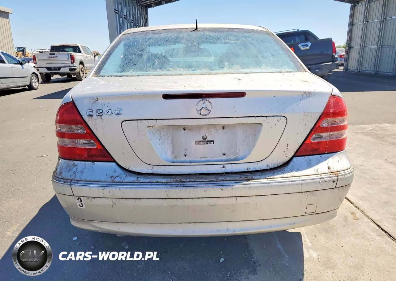 2001 Mercedes-Benz C 240 VIN:WDBRF61J11F037653 - 6