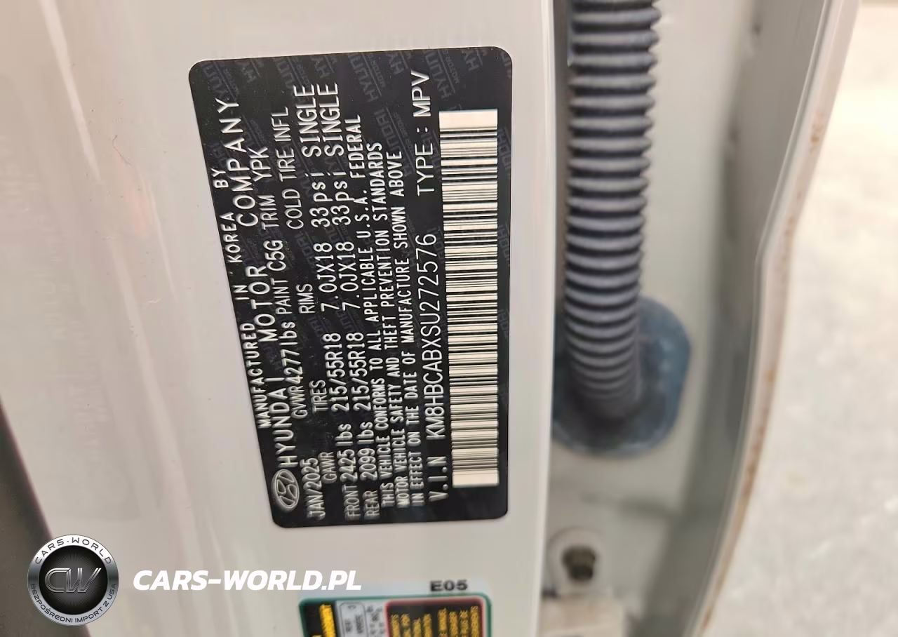 2025 Hyundai Kona Sel VIN:KM8HBCABXSU272576 - 13