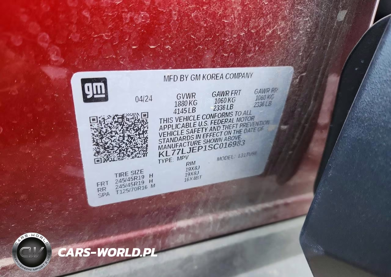 2025 Chevrolet Trax 2Rs VIN:KL77LJEP1SC016983 - 13