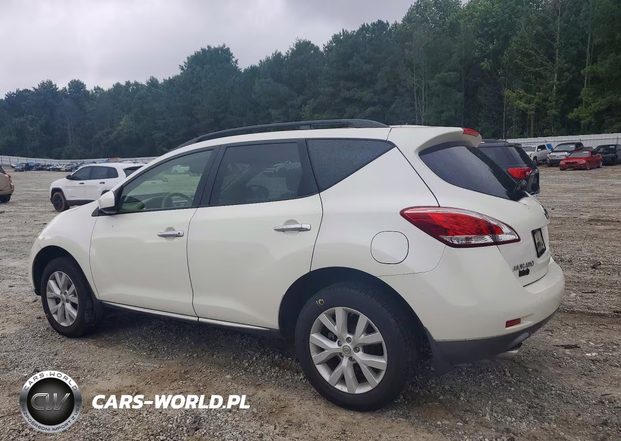 2012 Nissan Murano S VIN:JN8AZ1MU5CW118595 - 2