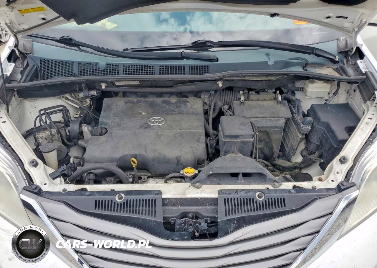 2012 Toyota Sienna Xle 8-Passenger VIN:5TDYK3DC8CS279248 - 12