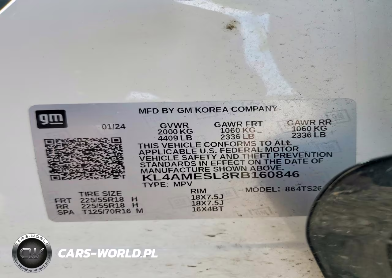 2024 Buick Encore Gx Sport Touring VIN:KL4AMESL8RB160846 - 13