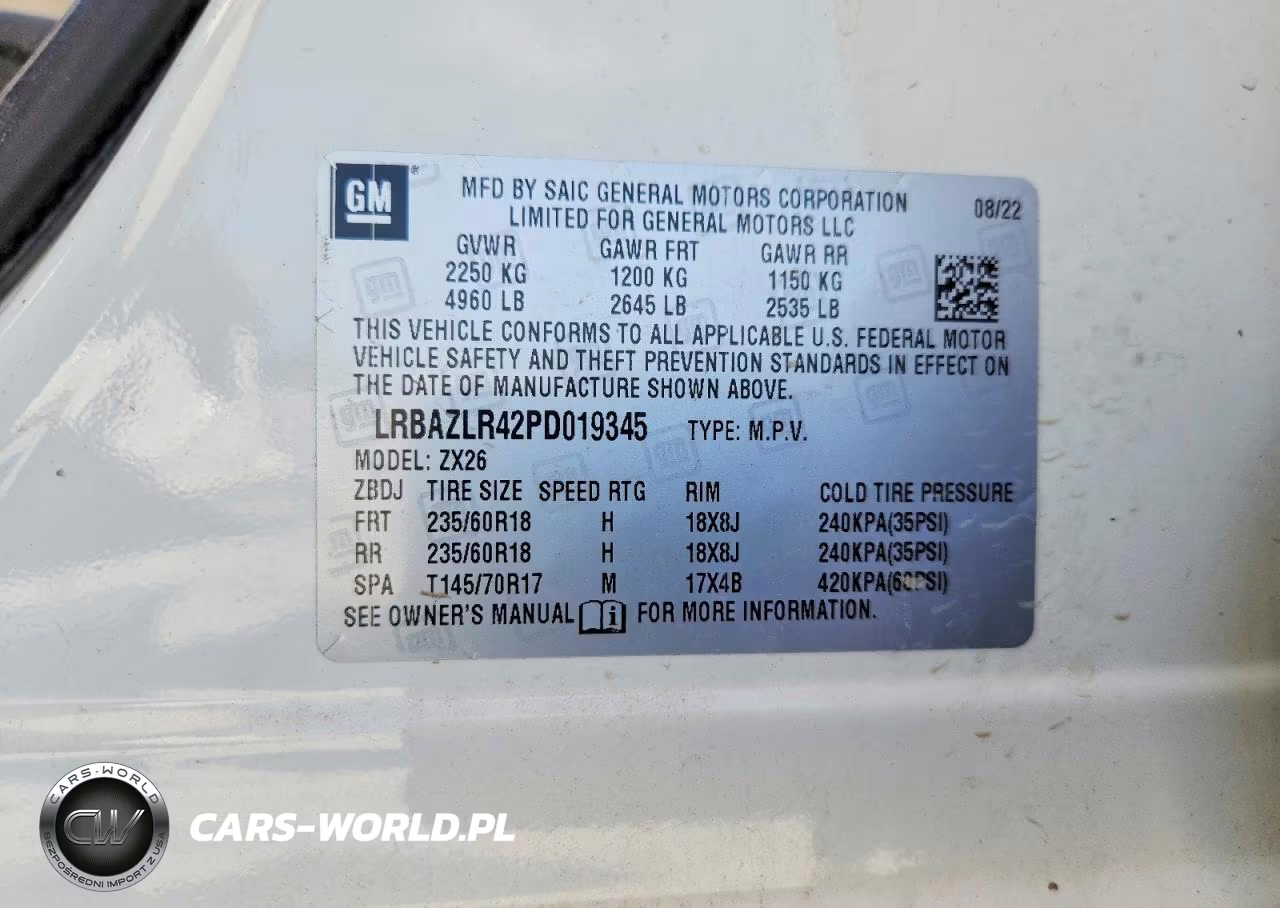2023 Buick Envision Preferred VIN:LRBAZLR42PD019345 - 13
