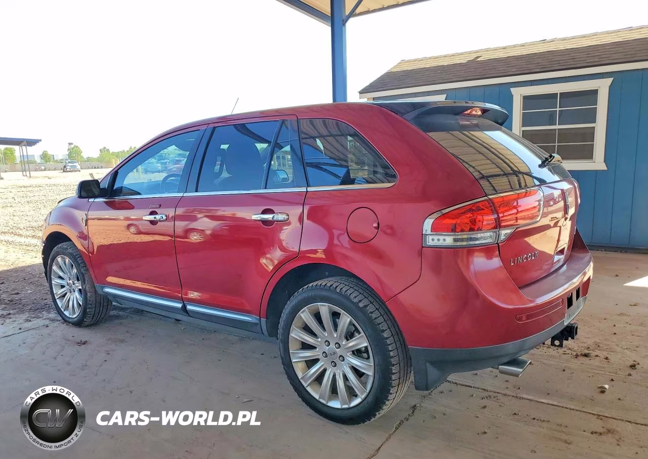 2013 Lincoln Mkx VIN:2LMDJ6JK3DBL39308 - 2