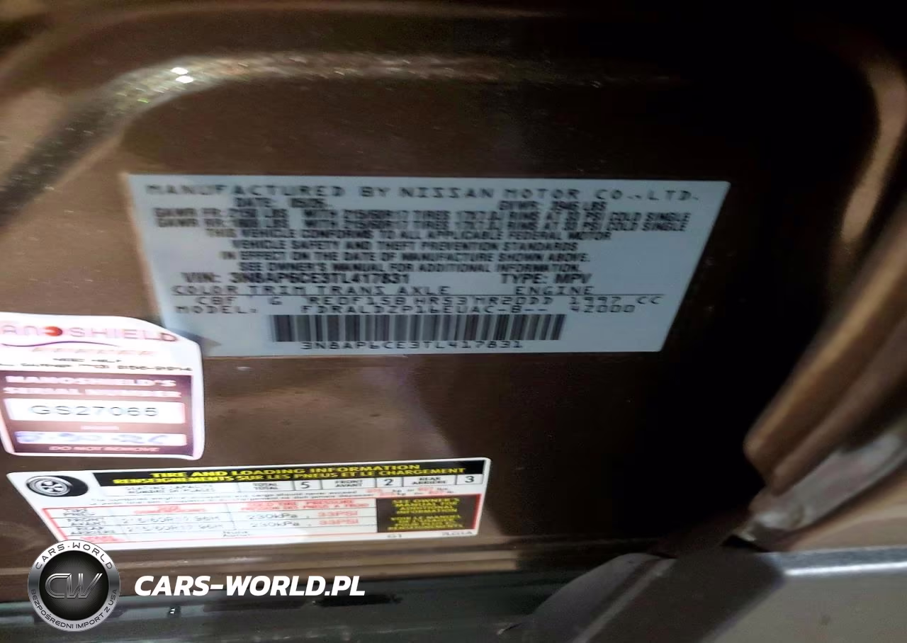 2026 Nissan Kicks Sv VIN:3N8AP6CE3TL417831 - 12