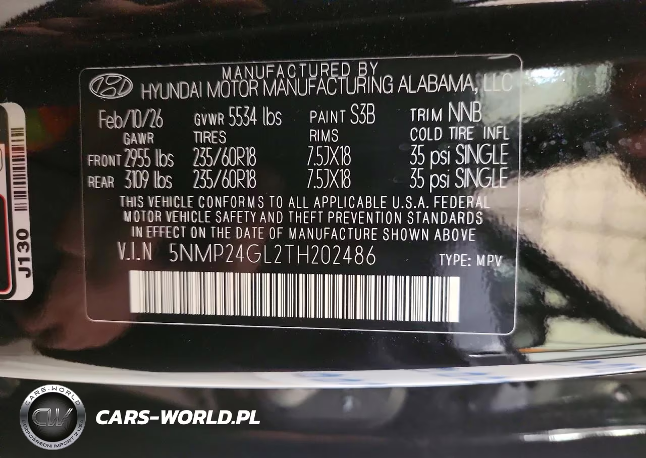 2026 Hyundai Santa Fe Sel VIN:5NMP24GL2TH202486 - 13