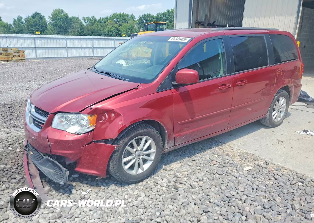 2016 Dodge Grand Caravan Sxt VIN:2C4RDGCG8GR273572 - 1