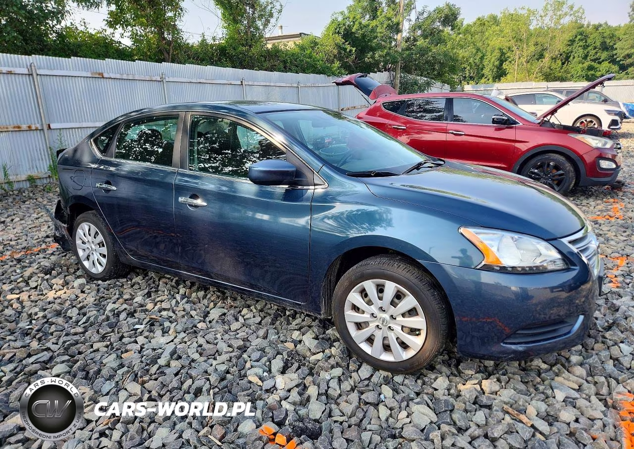 2014 Nissan Sentra Sv VIN:3N1AB7AP8EY258933 - 4