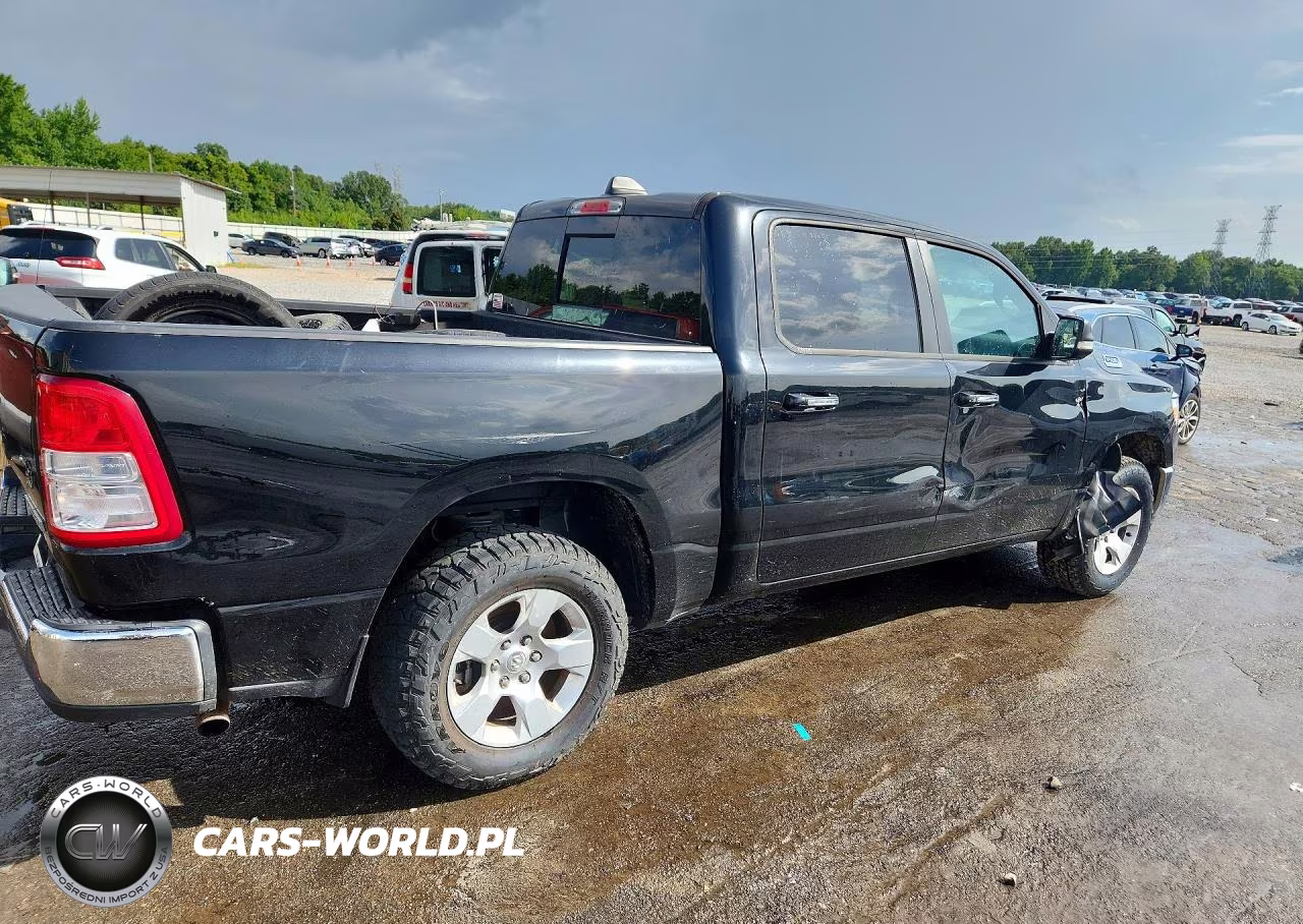2019 Ram 1500 Big Horn-Lone Star VIN:1C6RRFFG1KN846204 - 3
